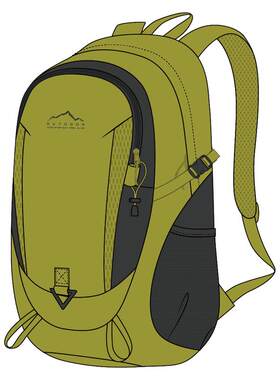 特步登山背包男女大容量户外徒步轻量化运动双肩包975337112341