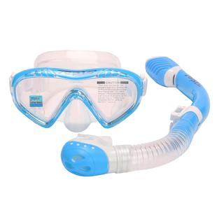 儿童防雾潜水镜面罩套装全干式呼吸管器浮潜三宝近视面镜游泳装备