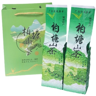 柏塘山茶夏茶广东十大名茶惠州特产博罗特级送礼绿茶罗浮山茶叶