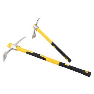 户外小洋镐不锈钢十字镐头多功能农用工具挖笋锄头翻地桩盆景冰镐