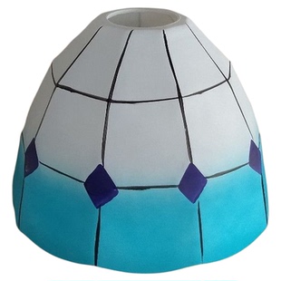 灯罩外壳替换新款E27螺口卧室台灯壁灯欧式防刺眼DIY灯罩吊灯配件