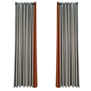 高温定型隔音窗帘全遮光高精密卧室现代简约轻奢丝滑隔热遮阳布