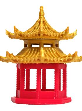 书房盆景假山凉亭吸水装饰配件