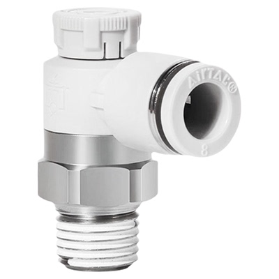 亚德客气管推锁气动调速阀 PTL6M5A-M PTL601A-M PTL602A PTL603A