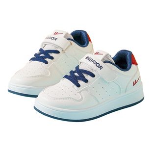 回力官方旗舰店童鞋男童新款皮面儿童休闲小白鞋男孩低帮运动鞋