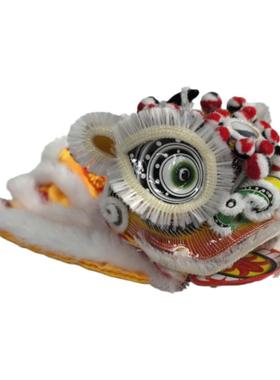 迷你传统狮摆件招财保平安醒狮