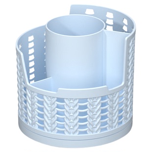 笔筒办公室桌面收纳盒小学生儿童男孩女孩多功能轻奢高级感旋转笔桶大容量马克笔创意摆件高颜值书桌笔盒家用