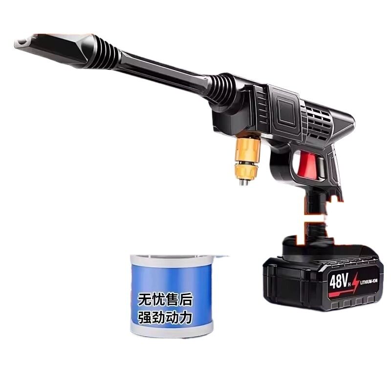 洗车高压水枪家用洗车机车用空调清洗大功率刷车增压强力洗地神器