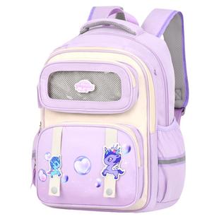 yome小学生女童书包一到三年级女孩粉色可爱护脊减负轻便儿童背包