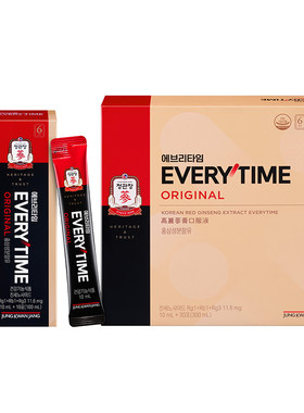 正官庄高丽参ET浓缩10ml*30包*2