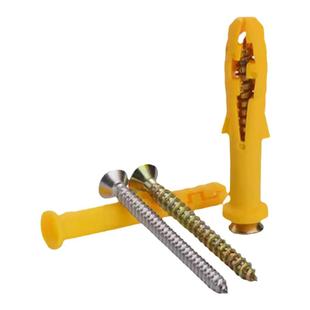 小黄鱼尼龙塑料膨胀管加长膨胀螺丝螺栓钉膨胀管M6M8M10膨胀钉