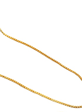 越南沙金蛇骨水波锁骨链