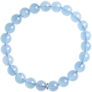 iSTONE/石头记海蓝宝手链轻奢小众精致天然串珠水晶手串礼物女款