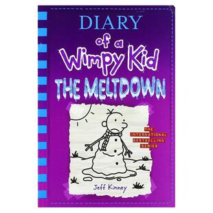 现货 英文原版 小屁孩日记13  Diary of a Wimpy Kid 13. The Meltdown 9781419739248
