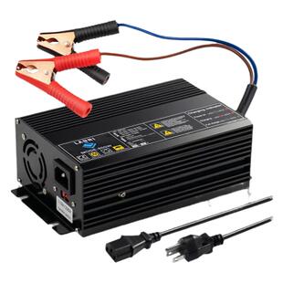 12V磷酸铁锂电池充电器14.6v通用20A30A智能自动大功率快速充电机