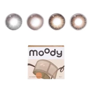 【u先试用】moody美瞳mini日抛2片装彩色隐形眼镜冷泡乌龙茶自然