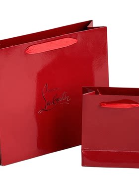 CL萝卜丁女王权杖口红礼品袋包装礼盒空盒包装袋子购物纸袋