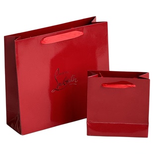 CL萝卜丁女王权杖口红礼品袋包装礼盒空盒包装袋子购物纸袋