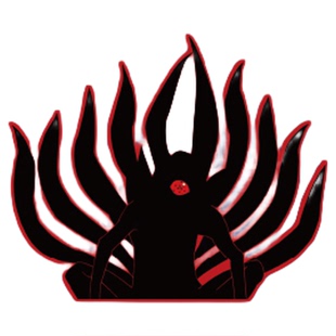 TLP反光车贴 火影忍者十尾神树外道魔像斑长门 日漫动漫贴纸防水