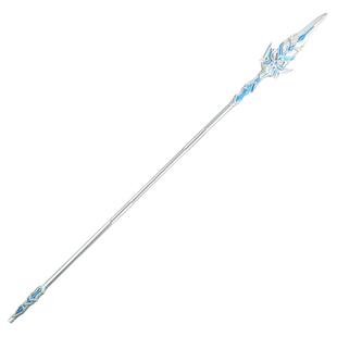 特大号蓝银霸王枪长枪矛戟三国武器龙胆枪方天画戟兵器道具玩具