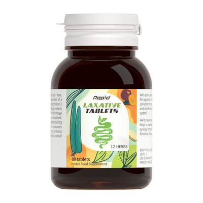 澳洲rapid西梅噗噗片排便通锐品芦荟膳食纤维果蔬粉肠清排宿秘果