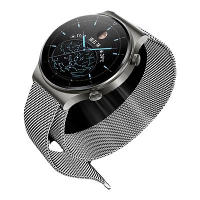 适用华为手表gt5表带gt3磁吸米兰尼斯gt4pro金属编织watch4荣耀4Pro智能watchgt2/2e男女士gspro钢带GS3i质感