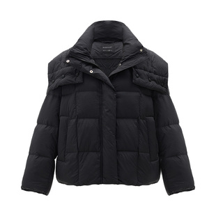 IAmMIX27冬季立领羽绒服女短款宽松时尚百搭云感保暖羽绒衣外套女