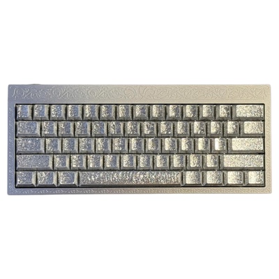 冰霜侧刻透光键帽原厂高度PBT