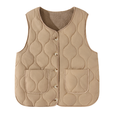 都市丽人马甲女款2025新款冬季叠