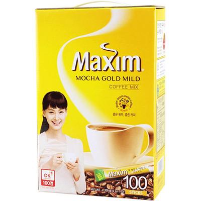韩国进口麦馨摩卡咖啡100条装