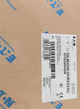 议价伊顿穆勒DILM225A/22(RAC240)欧洲进口大电流接触器