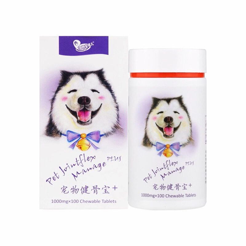 湃特安琪儿宠物健骨宝鲨鱼软骨素猫咪速力盖狗狗髋关节补钙片粉