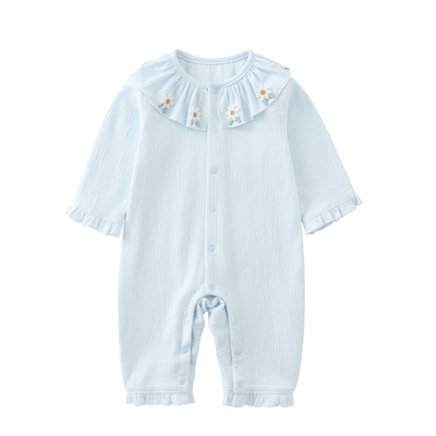 modomoma女宝宝连体衣爬服哈衣