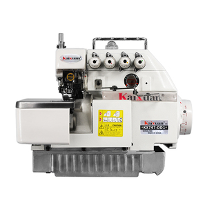 凯旋747高速直驱电动五线锁边机四线包缝机工业家用拷边机缝纫机
