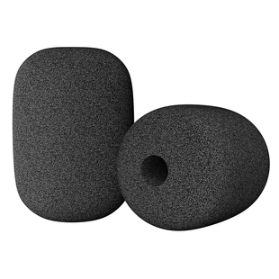 适用西伯利亚S21二代麦克风海绵套V13 KU9PRO K9PRO K03S游戏耳麦话筒罩头戴式耳机防喷麦防风咪棉降噪套配件