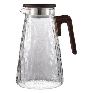 高档冷水壶玻璃耐高温家用大容量夏季凉开水杯套装杯子高级感轻奢