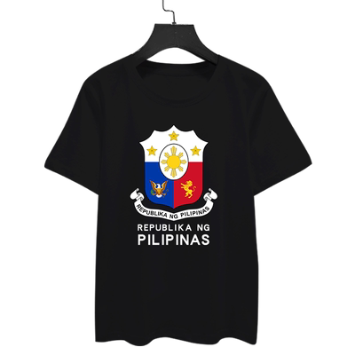 菲律宾休闲旅游纯棉短袖T恤衫