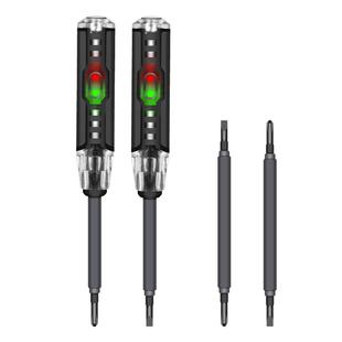 测电笔电工多功能两用一字十字螺丝刀多用线路检测验电试电笔强磁