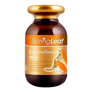 Springleaf澳大利亚绿芙袋鼠精软胶囊雄风片男性活力片澳洲进口