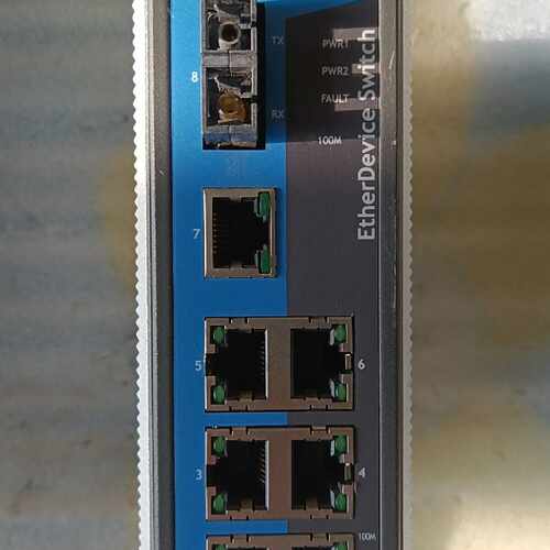 【议价】MOXA EDS-308-M-SC工业交换机，8电口1光纤