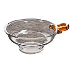 玻璃茶漏茶滤超细泡茶茶叶过滤网茶具挡茶隔公道杯漏网单个滤茶器