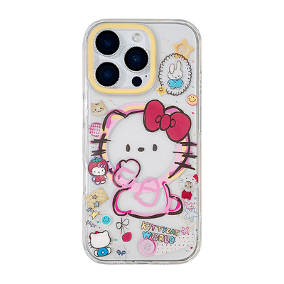 小盐巴同款磁吸双层适用于iphone