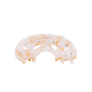 安徽博物院文创金皖丝抓夹醋酸鲨鱼夹古风发饰发夹生日新年礼物女