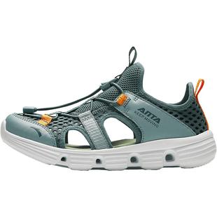 安踏儿童凉鞋框子鞋夏季新款男童透气户外溯溪鞋休闲沙滩鞋