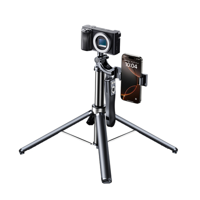 手机自拍杆双机位适用DJI大疆pocket3四脚架可伸缩落地支架通用拍照录视频直播便携支撑云台
