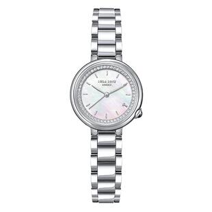 Lola Rose罗拉玫瑰午逅小银表百搭手表女款轻奢小众情人节礼物