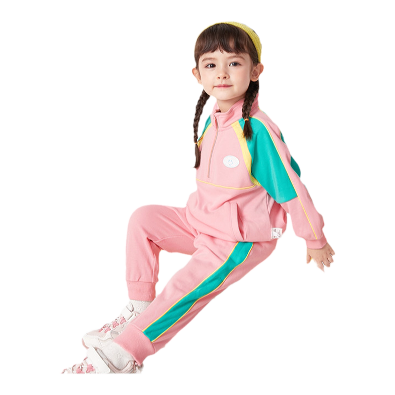 巴拉巴拉女童运动套装潮酷休闲衣