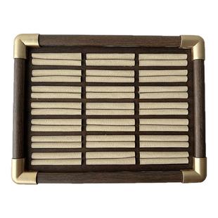 首饰展示架复古戒指盘店铺柜台大容量戒指收纳盒珠宝饰品拍摄道具