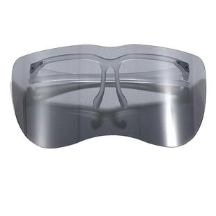 防风眼镜大镜片防飞沫防尘眼镜车间防尘面罩男女通用电焊高清镜片