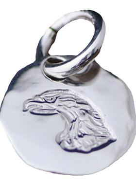 高桥吾郎一休纯银老鹰饼子吊坠